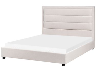 Waterbed Stof ROUEN 140 x 200 cm Lichtbeige