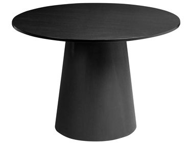 Table de repas OYEN Noir 120 cm 120 cm