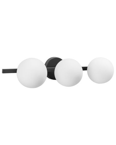 Wandlamp GIMONE Metaal Zwart
