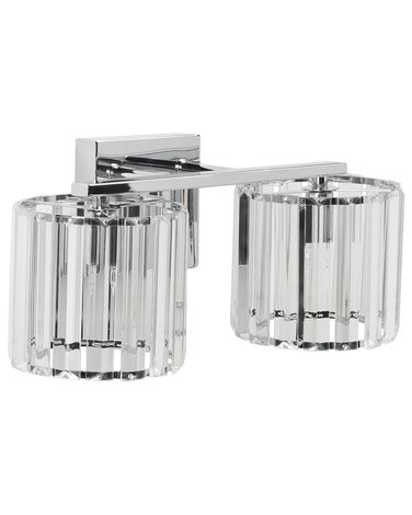 Wandlamp LOURIDO Metaal Zilver