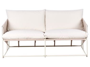 Tuin loungebank 2-zits PONTE Metaal Lichtbeige