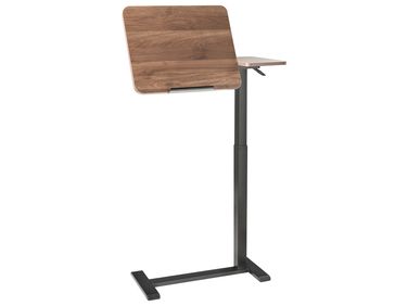 Handmatig verstelbare laptopstandaard SCHOLA Bruin/zwart 70 cm 40 cm