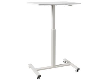 Handmatig verstelbare laptopstandaard ACADEMIA Wit 65 cm 48 cm