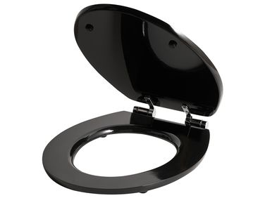 Abattant WC INIRIDA Fermeture douce MDF Noir
