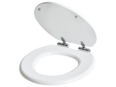 Abattant WC MAZARUNI Fermeture douce MDF Blanc