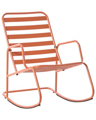 Tuinschommelstoel TURI Metaal Oranje