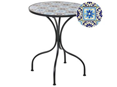 Bistrotafel AGGIUS 60 cm 60 cm Metaal Zwart