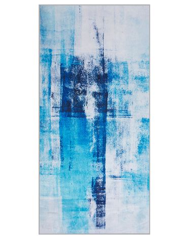 Vloerkleed TRABZON Blauw 80 x 150 cm