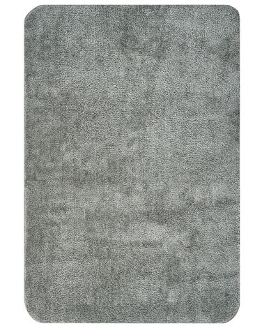 Tapis de bain URLANA Gris 60 x 90 cm Microfibre