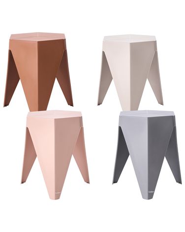 Set van 4 tuinkrukken KARAVOS Meerkleurig