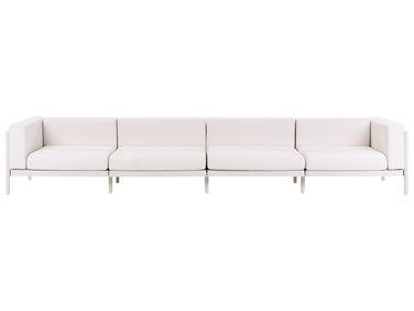 Tuin loungebank 4-zits FERRETTI Lichtbeige