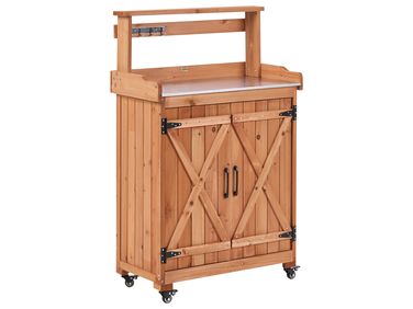 Table de rempotage ALTOLIA Bois de sapin 119 cm 70 cm Marron
