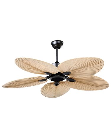 Ventilateur de plafond MAMMOTH Avec télécommande Naturel