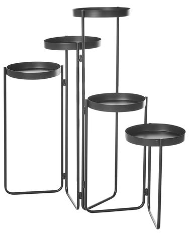 Support de pots NANTEN Métal 87 cm Noir