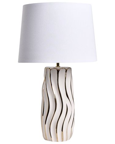 Table Lamp PATUCA Ceramic White