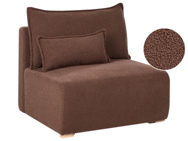 Zitmodule NERBO Bouclé Bruin