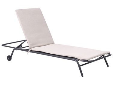 Transat VOLTERRA Métal Beige
