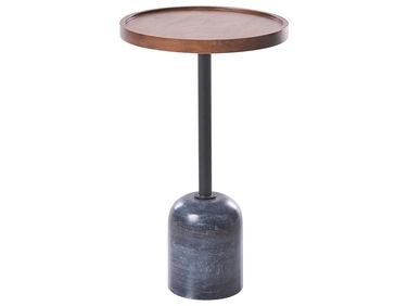 Table d'appoint RAINY Métal Noir