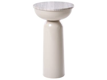 Side Table FALCON Metal Beige