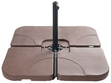 Parasolvoet CARIA Taupe Vierkant 9 kg