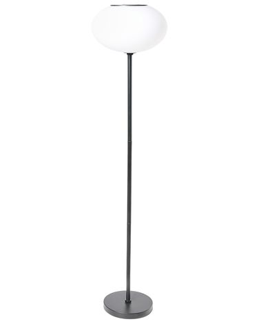 Solar LED-bollamp voor buiten LUMBE Zwart