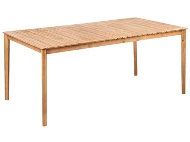 Tuin eettafel JACO 180 cm 100 cm Acaciahout Lichtbruin