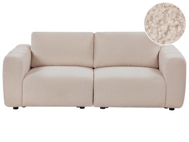 Modulaire bank 2-zits KIVVIK Bouclé Beige