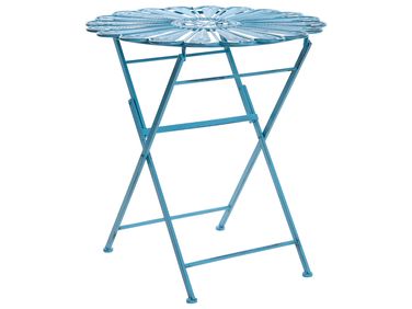 Bistrotafel PAVIA 71 cm 71 cm Metaal Blauw