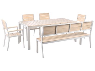 Tuinset 7-zits COMO/PRATO Beige
