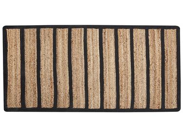 Tapis KARADONA Beige 80 x 150 cm Jute