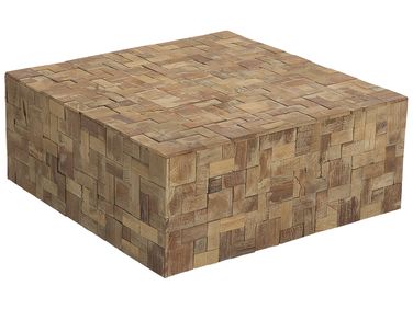 Table basse GAMBO Teck Marron