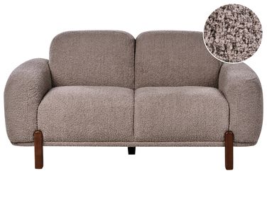 Bank 2-zits ODNES Bouclé Taupe