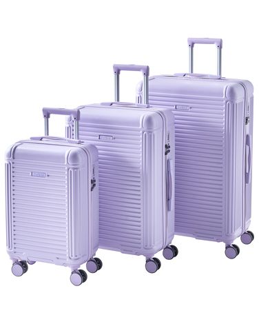 Set van 3 harde koffers MYNTIS Paars