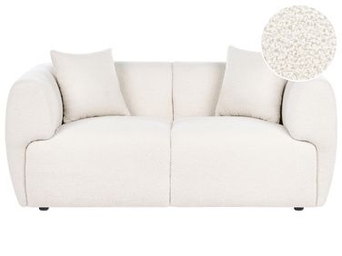 Sofa 2 Seater VALBY Boucle Off-White