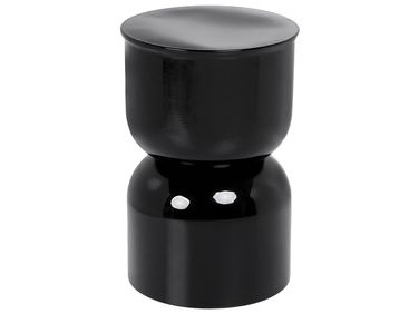 Table d'appoint LETTA Métal Noir