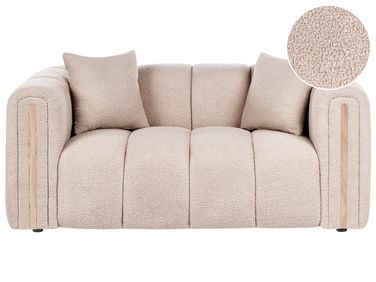 Bank 2-zits MORSIL Bouclé Beige