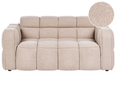 Bank 2-zits UTANA Bouclé Beige