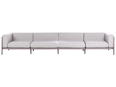 Tuin loungebank 4-zits FERRETTI Taupe