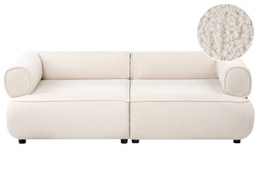 Sofa 3 Seater SALLA Boucle Off-White