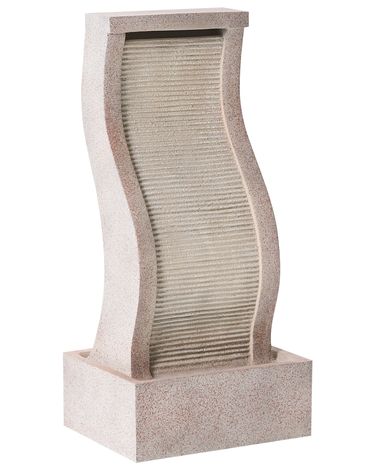 Tuinfontein LED FORMIGA Beige