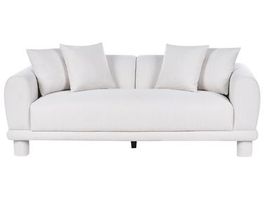 Sofa 3 Seater PORI Fabric Off-White