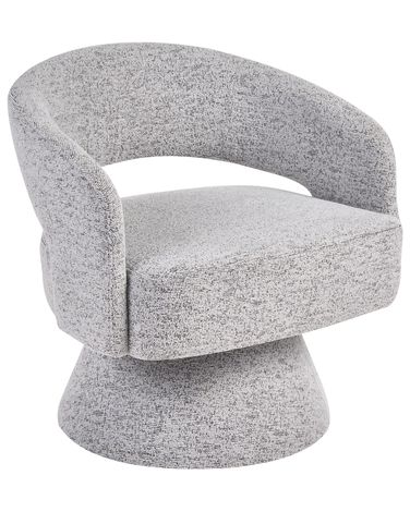 Swivel Armchair EIDAL Grey