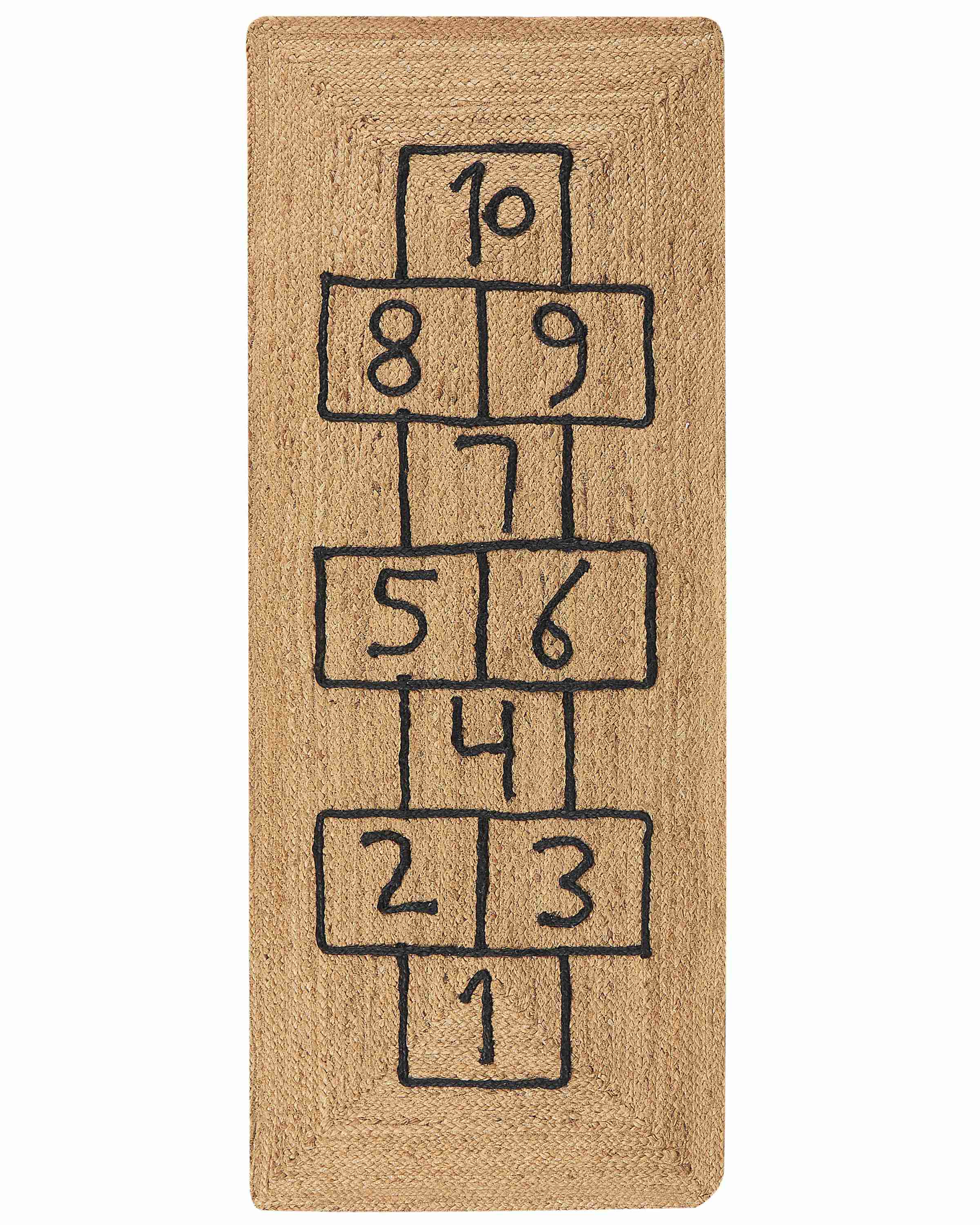 Tapis enfant TAVASA Naturel 150 x 60 cm Jute
