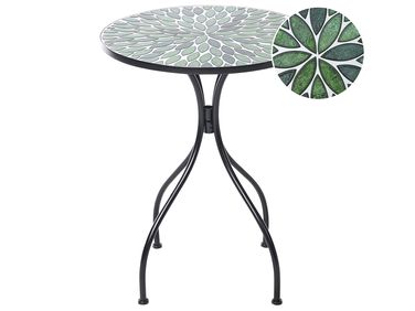 Table bistrot CIVATE 60 cm 60 cm Métal Noir