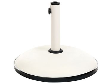 Socle de parasol CANZO Blanc Rond 25 kg
