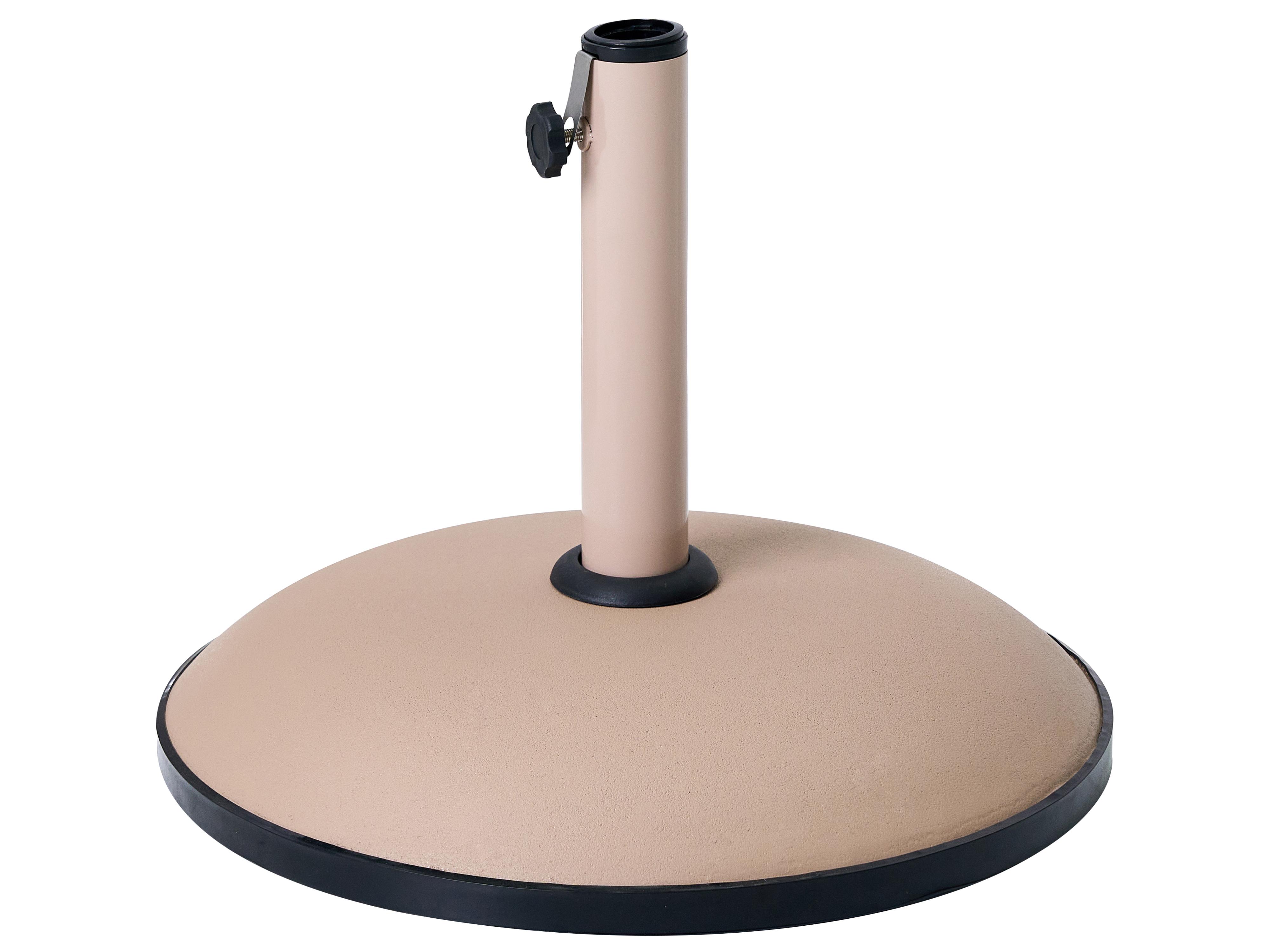 Socle de parasol CANZO Beige Rond 25 kg