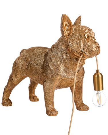 Tafellamp Hond BAXTER Goud