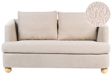 Sofa 2 Seater RATTVIK Boucle Beige