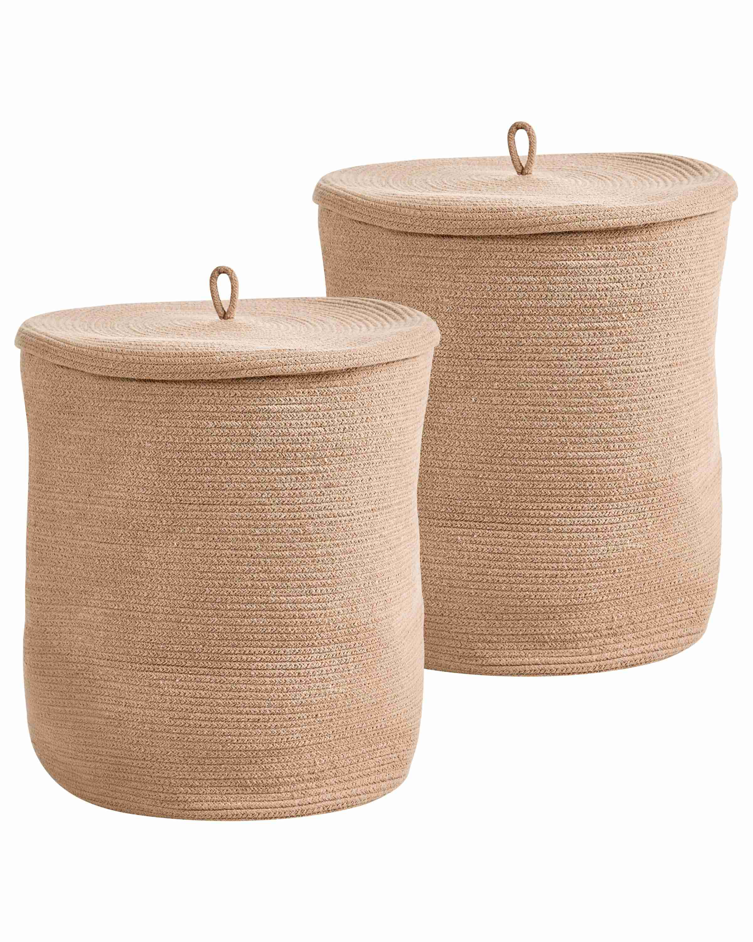 Set van 2 manden SILOPI Katoen Beige