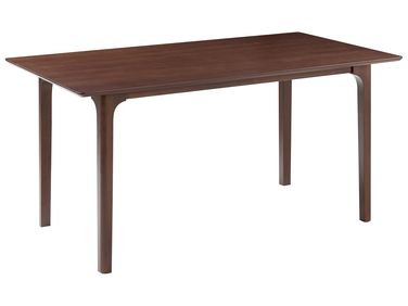 Table de repas DELMAS Frêne foncé 160 cm 90 cm